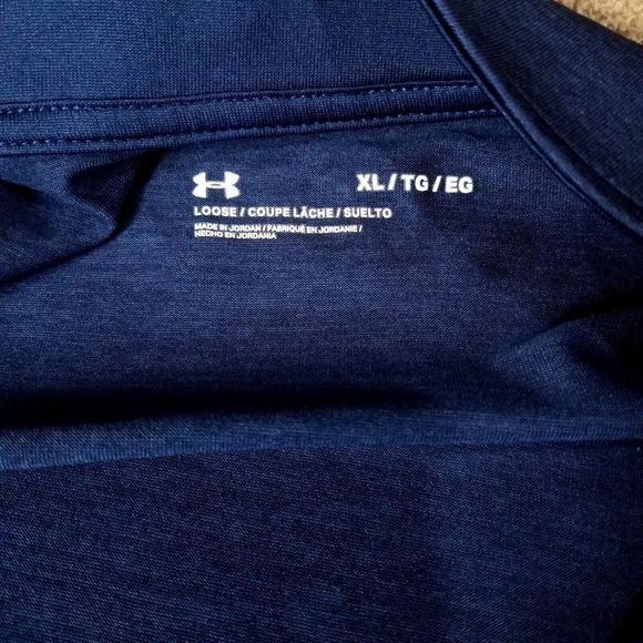 Under armour Men's Shirts long Sleeve 1/4 Zip Size Xl - Picture 3 of 9